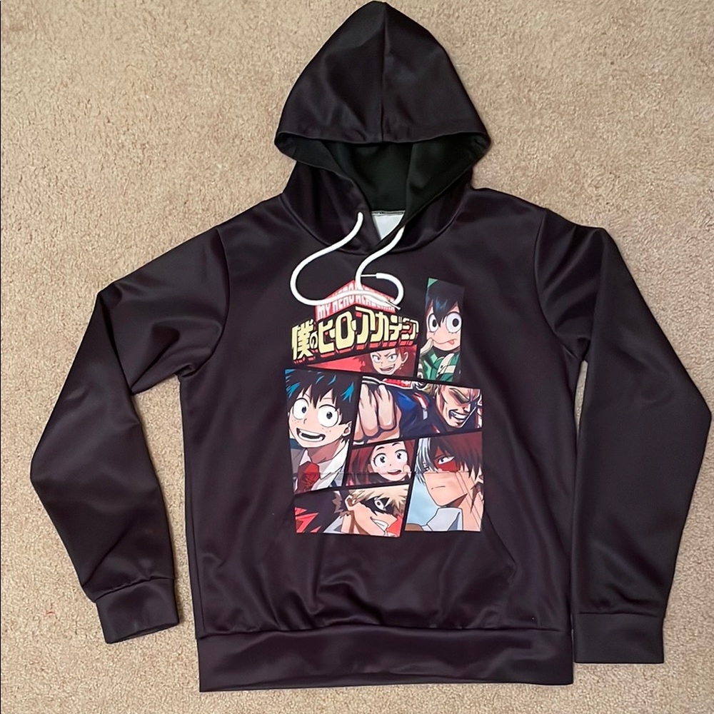 My Hero Academia Black Hoodie